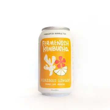 Hibiscus Ginger Kombucha